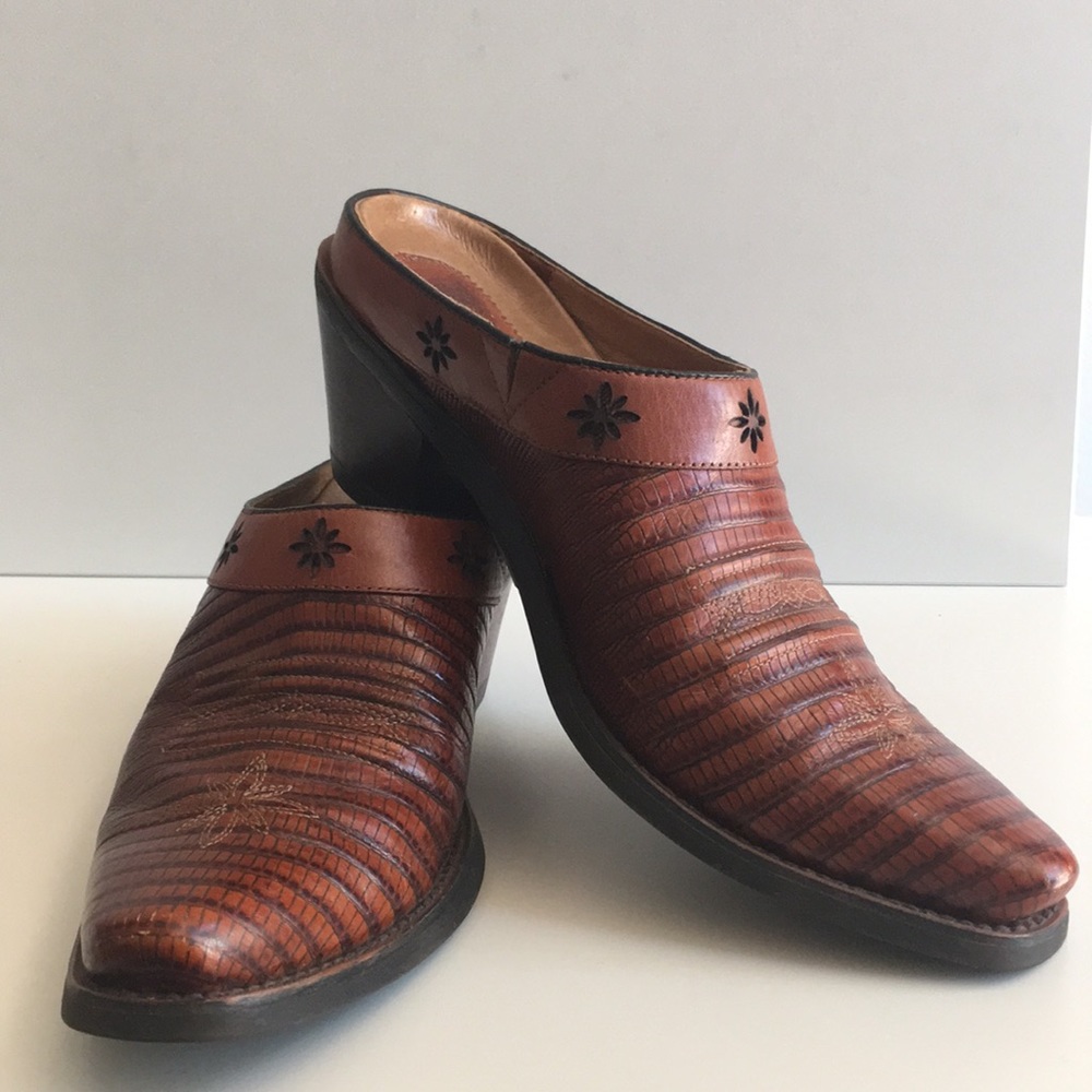 Ariat Desert Star Mule, Brown Leather 6.5